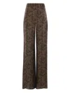 Saint Laurent Silk Straight-leg Trousers