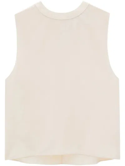 Saint Laurent Silk Tank Top