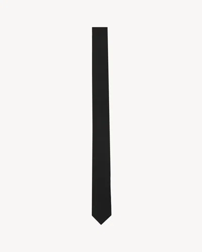 SAINT LAURENT SAINT LAURENT SILK TIE
