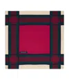 Saint Laurent Silk Twill Square Scarf In Pink