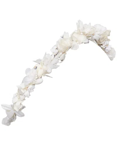Pre-owned Saint Laurent Silk Voile Headband (authentic Pre-loved)