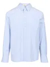 Saint Laurent Blue Striped Shirt