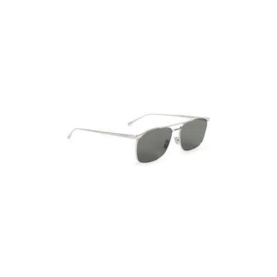 Saint Laurent Silver Metal Sl 796 Sunglasses