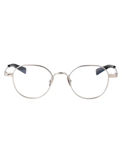 Saint Laurent Silver-silver-transparent Metal Glasses