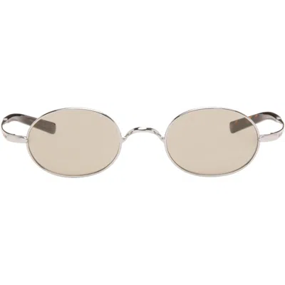 Saint Laurent シルバー Sl 948 T サングラス In 002-silver-silver-gr