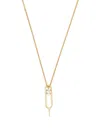 Saint Laurent Men's Sim Key Charm Necklace