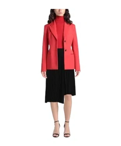 Saint Laurent Simple Pleated Skirt In Black