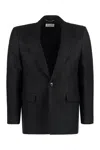 Saint Laurent Single-breasted One Button Jacket