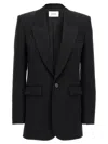 Saint Laurent Single-breasted Wool Blazer