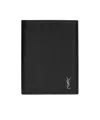 Saint Laurent Single-fold Wallet In Black