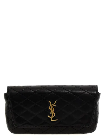 Saint Laurent Sintra Sport Crossbody Bag In Black