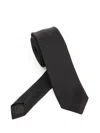 Saint Laurent Skinny Evening Tie Ties And Bow Ties Black In Black