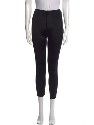 Pre-owned Saint Laurent Skinny Leg Pants In Black