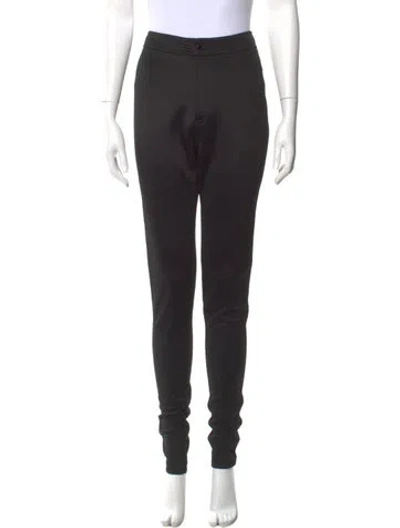 Pre-owned Saint Laurent Skinny Leg Pants In Black