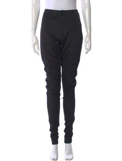 Pre-owned Saint Laurent Skinny Leg Pants In Black