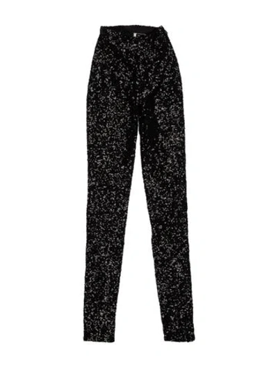 Pre-owned Saint Laurent Skinny Leg Pants In Black