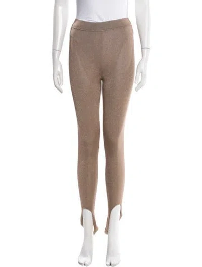 Pre-owned Saint Laurent Skinny Leg Pants W/ Tags In Neutral