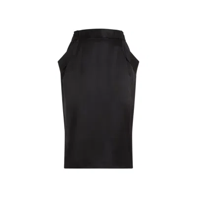Saint Laurent Skirt In Black