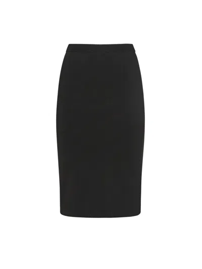 Saint Laurent Skirt In Black