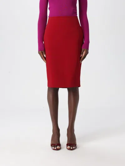 Saint Laurent Skirt  Woman Color Amaranth In Red