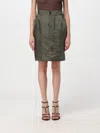 Saint Laurent Skirt  Woman Color Kaki In Green