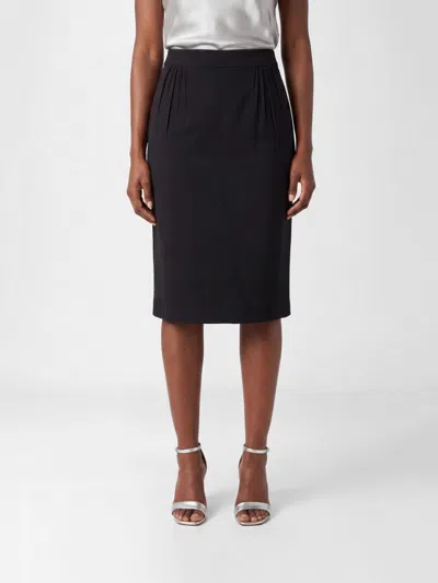 Saint Laurent Skirt Woman In Black