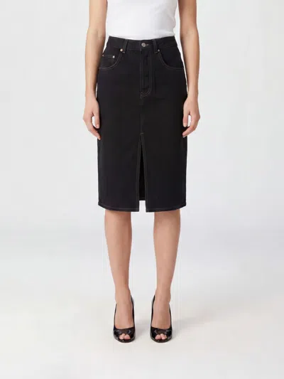 Saint Laurent Skirt Woman In Black