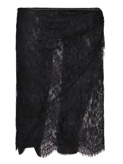 Saint Laurent Skirts In Black