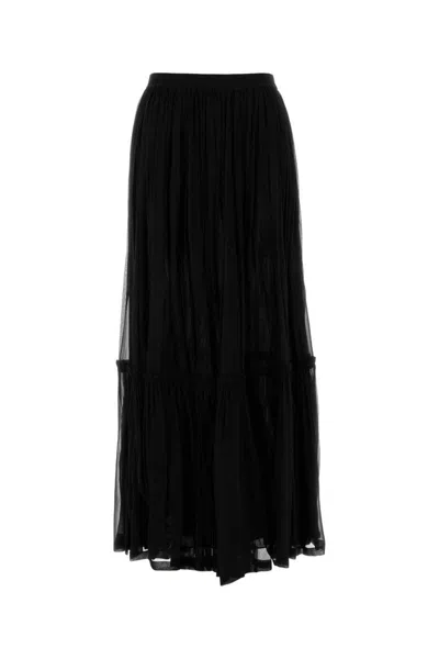 Saint Laurent Skirts In Black