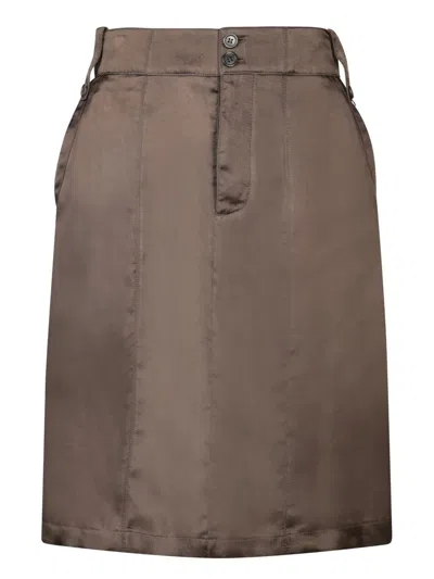 Saint Laurent Skirts In Brown