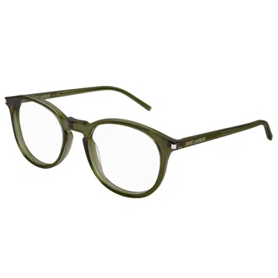 Saint Laurent Sl 106-014 Green-green-transparent