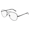 Saint Laurent Sl 153001 Black Black Transpare In 001 Black Black Transpare