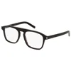 Saint Laurent Sl 670001 Black Black Transpare In 004 Avana Avana Transpare