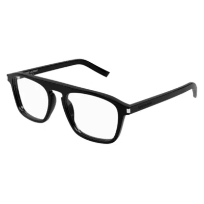 Saint Laurent Sl 157010 Black Black Transpare In Crl