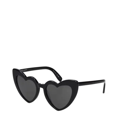 Saint Laurent Sunglasses Sl 181 Lou Lou 001 New Wave Black/grey Women