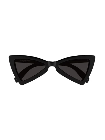 Saint Laurent Sl 207 Jerry Sunglasses In Black Black Black