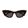 Saint Laurent Sunglasses Sl 213 Lily In 016 Havana Havana Grey