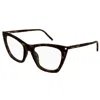 Saint Laurent Sl 386016 Havana Havana Transpa In 002