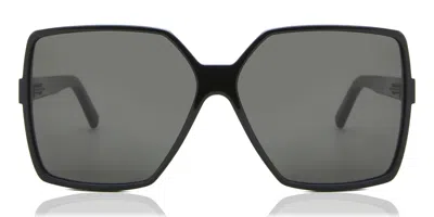 Saint Laurent Sl 232 Betty 001 Women's Sunglasses Black Size 63