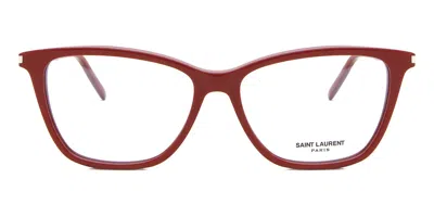 Saint Laurent Sl 259 Women's Glasses, Red, Size 53