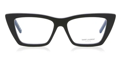 Saint Laurent Sl 276 Mica Opt Women's Glasses, Black, Size 53
