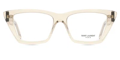 Saint Laurent Sl 276 Mica Opt Women's Glasses, Brown, Size 51