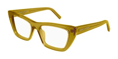 Saint Laurent Sl 276 Mica Opt Women's Glasses, Green, Size 53