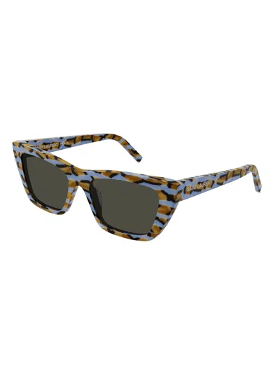 Saint Laurent Sl 276 Mica Sunglasses In Gray