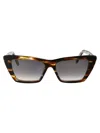 Saint Laurent Sl 276 Mica Sunglasses In 042 Havana Havana Grey