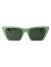 Saint Laurent Sl 276 Mica Sunglasses In Green