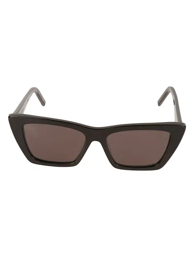 Saint Laurent Sl 276 Mica Sunglasses In Black/grey
