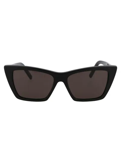 Saint Laurent Sl 276 Mica Sunglasses In Black