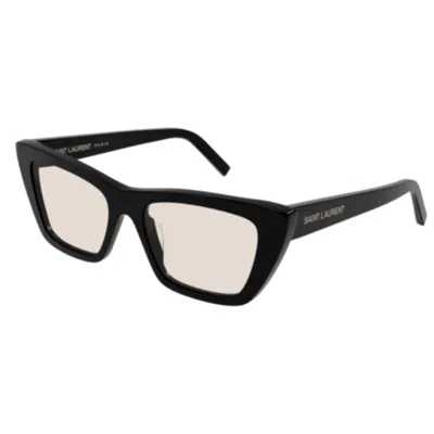 Saint Laurent Sl 276 Mica038-black-black-yellow