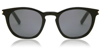 Saint Laurent Sl 28 002 Men's Sunglasses Black Size 49